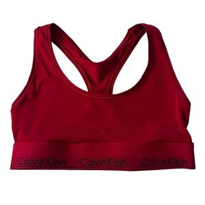 Red Calvin Klein Top